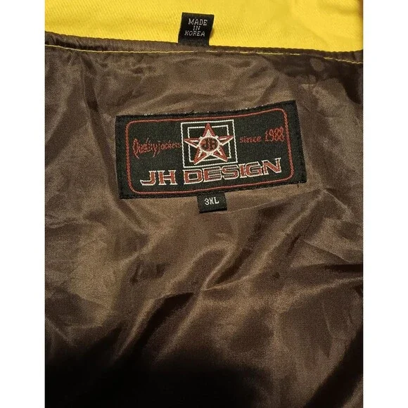 Vintage JH DESIGN Elliott Sadler Nascar Racing M&M Jacket Adult 3XL